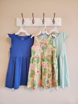 H&M Toddler Girls 2-4Y Dresses Lot Of 3