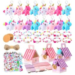New 16 Sets Unicorn Party Favor Mini Unicorn 