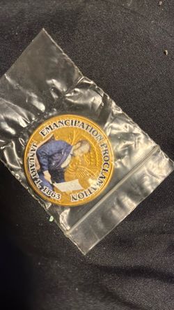 Emancipation Proclamation January 1, 1863 Collectible Coin
