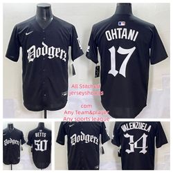 Los Angeles Dodgers Shohei Ohtani Freddie Freeman jersey