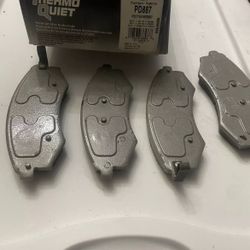 Disc Brake Pad Set-ThermoQuiet Disc Brake Pad Wagner PD887