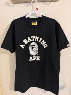 BAPE Space Camo College Tee