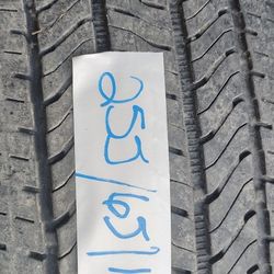 PAIR OF 255/65/18 BRIDGESTONE TIRES MOUNTED AND BALANCED 