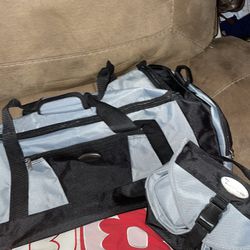 New Duffle Bag With Matching Small Bag