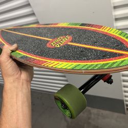 Santa Cruz Longboard Skateboard Cruiser Near New