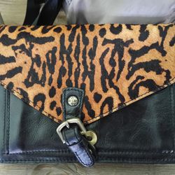 Patricia Nash Cassano Leopard Crossbody Bag, 