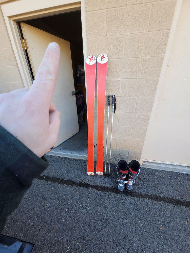 Skis, Boots.and Poles