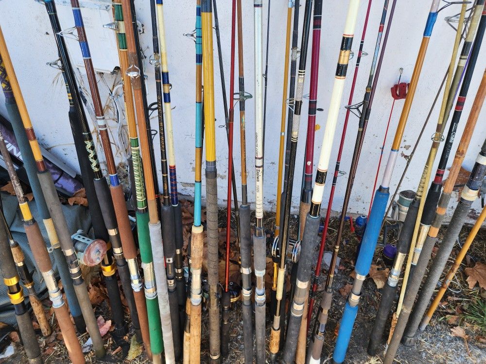 Fishing Rods Reels And Tackle $5 To $80