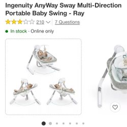 Variety Of Baby Swings