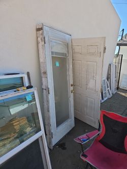 Glass door