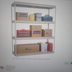 Shelf 96x30x84  Heavy Duty Double Riveted Shelf 