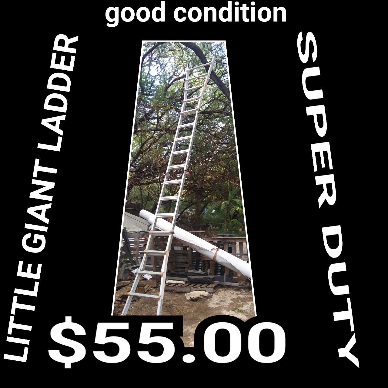 Little Giant 22 ft. H Aluminum Articulating Ladder Type