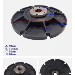 Flexible Coupling For Ingersoll Rand Doosan P185 Bobcat Compressor Coupler 38mm