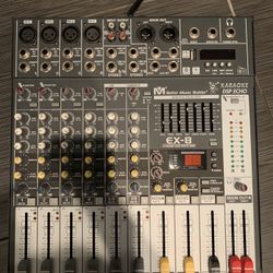 Professional Audio Mixer 