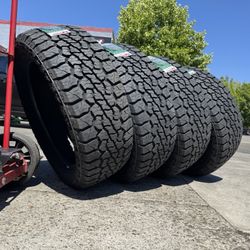 275-50-22 All Terrain Tires On Sale 1080$ Installed 