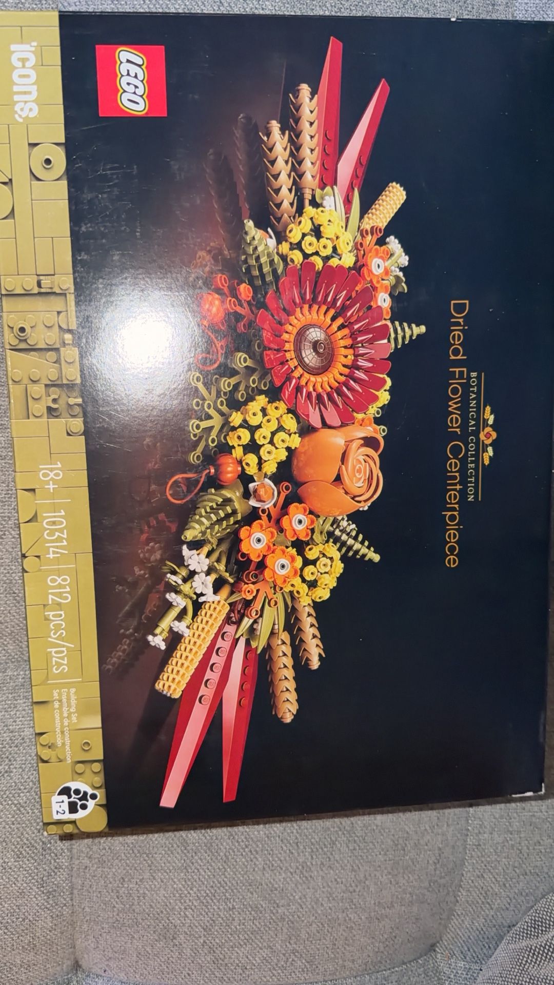 Dried Flower Center Piece Lego Set