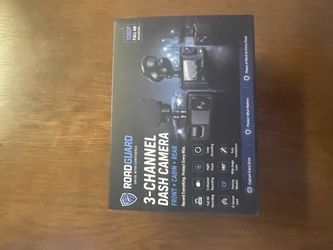 3-channel dash camera