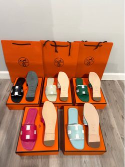 Hermes Oran Sandals