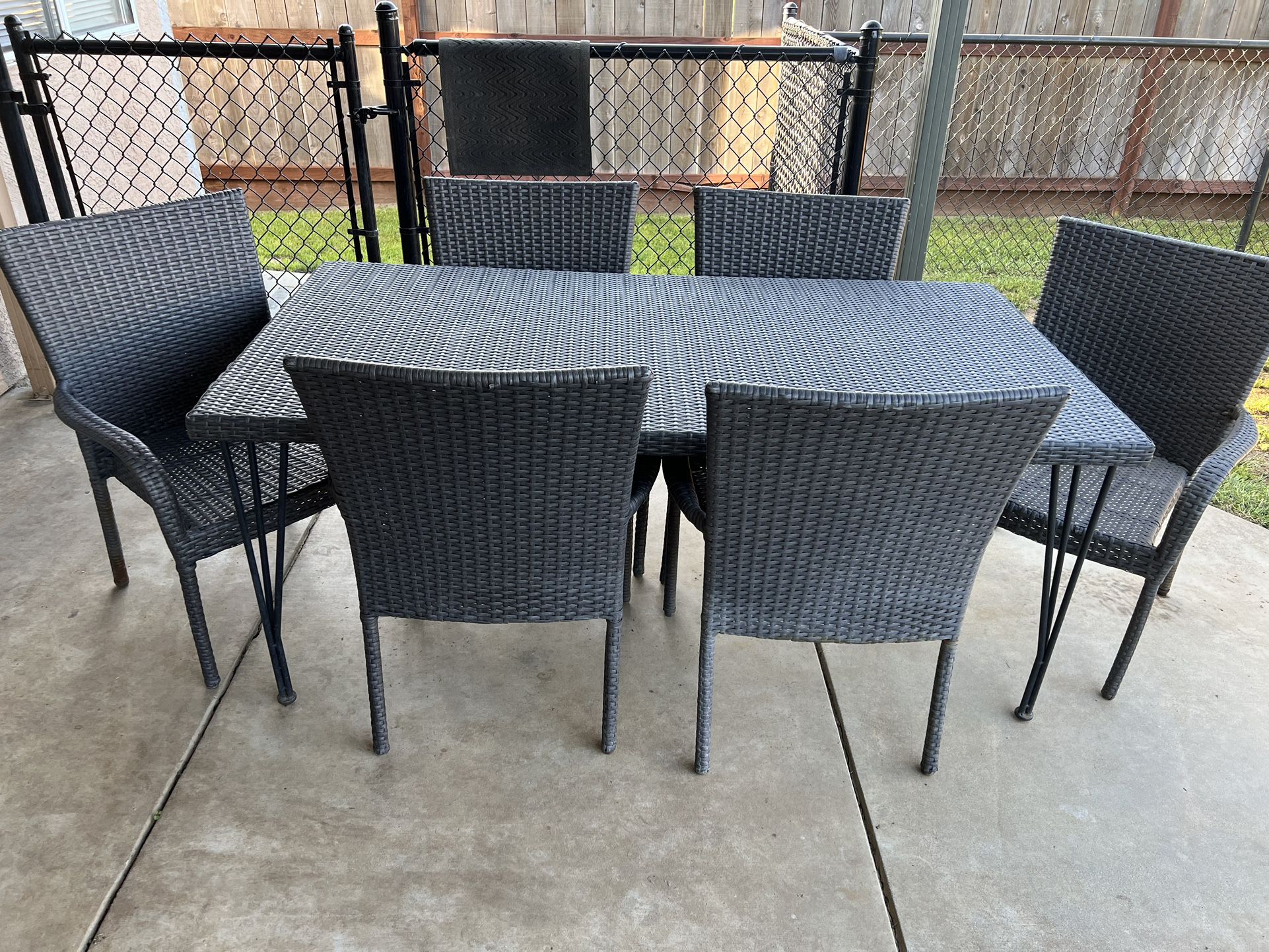 Home Depot Patio Table Set With 6 Chairs 