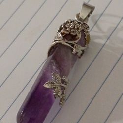 Amethyst Stone Pendant 