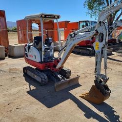 Takeuchi TB216 Mini Ex