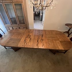 Vintage Lane Staccato Dining Table – Brutalist / Mid-Century Modern 