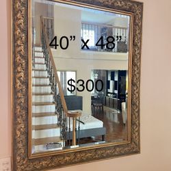 Vintage Wall Mirrors Various Sizes 