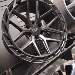 20x10 XM Rims 6 Lug 6x139 On New Tires 275 55 20 