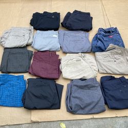 Lot Of 14 Men's 38 Waist Shorts