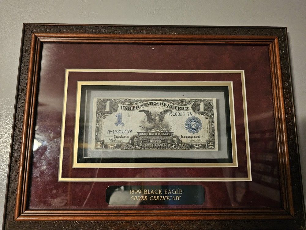 $1 Silver Certificate Black Eagle