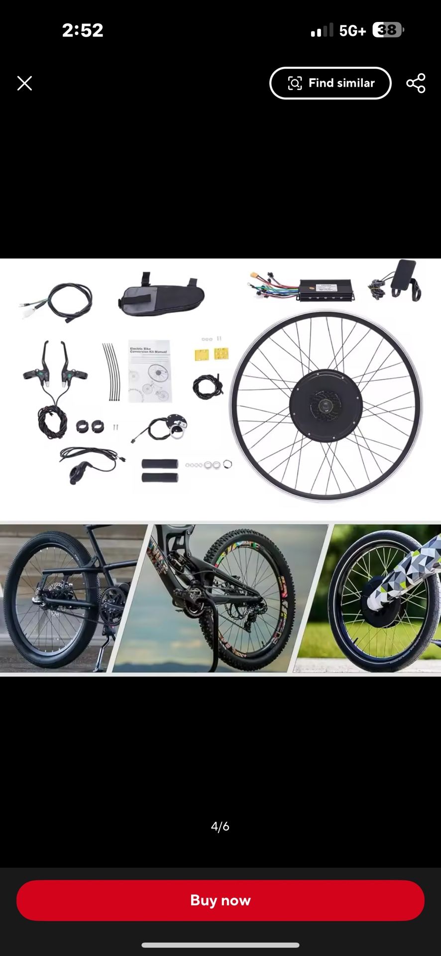 E-bike 1000w Hub Kit for 28-29 In Tires And 700c