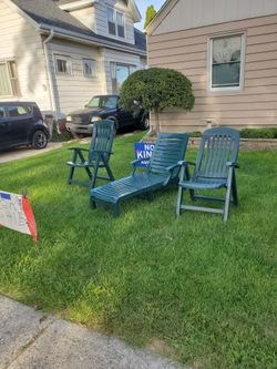 3 Pcs. Heavy Duty Lawn Furniture