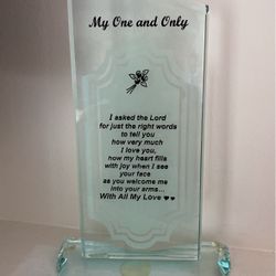 Ornate glass - My One & Only