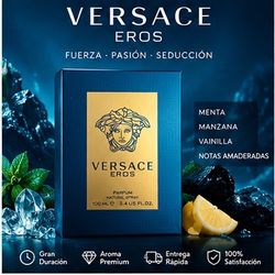 💙🔥 Eros Parfum 100ml – Nuevo y Sellado – Fragancia Masculina 🔥💙