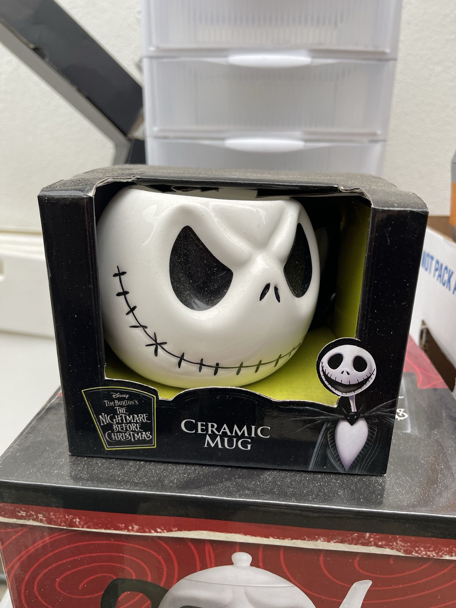 Disney Jack Skellington Nightmare Before Christmas Mug 