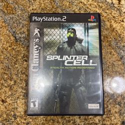 Tom Clancy’s Splinter Cell (PLAYSTATION 2 PS2, 2003) 