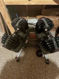 Bowflex Adjustable Dumbbells with Stand