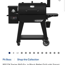 Pit Boss 850 DX Series Pellet Grill 