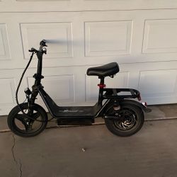 Electric Scooter With Seat
