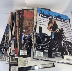vintage "Harley Women" magazines Vintage 1990’s Lot Of (23). $40 For All