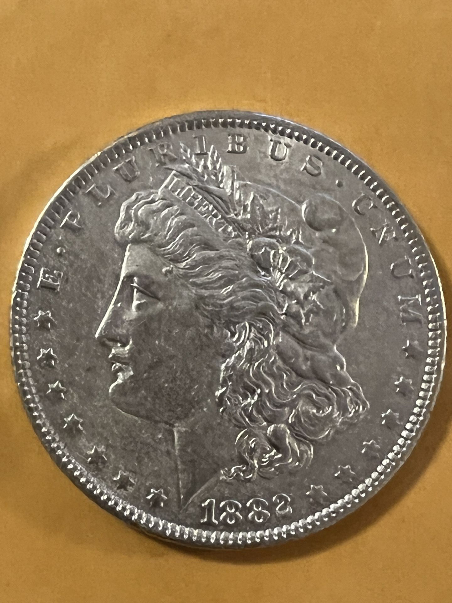 1882O Morgan Silver Dollar AU/UNC