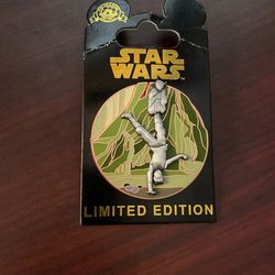 Star Wars Disney Pin Limited Edition Luke And Yoda On Dagobah