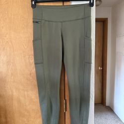 W - Med Drk Grn Patagonia Leggings 