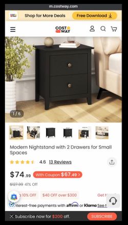 2 nightstands
