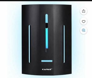 KAPAS Indoor 18W Wall Sconce PEST Glue Trap Electric Control System Blue Light Trap with 3 Glue Paper, Bug Zapper and Insect Killer with UV Light for