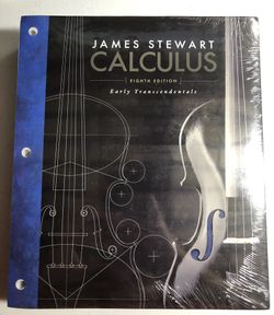 James Stewart Calculus 8th Edition Loose Leaf Book + Web Assign Code NEW