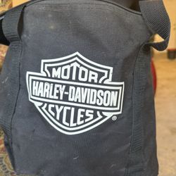 Harley Davidson Mini Grill With Storage Bag
