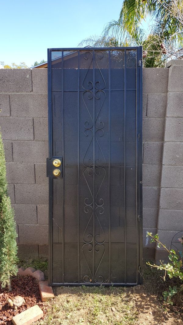 New security screen door with flies screen for Sale in Phoenix, AZ