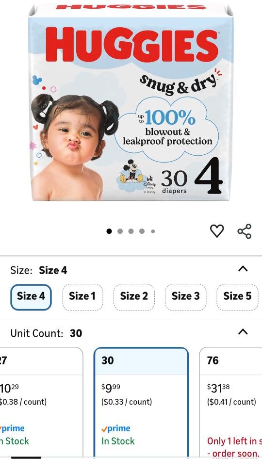 Huggies Snug And Dry