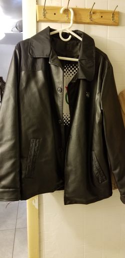 Men's leather jacket